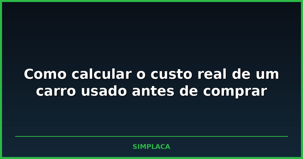 Pessoa fazendo contas com calculadora e documentos de um carro usado sobre a mesa