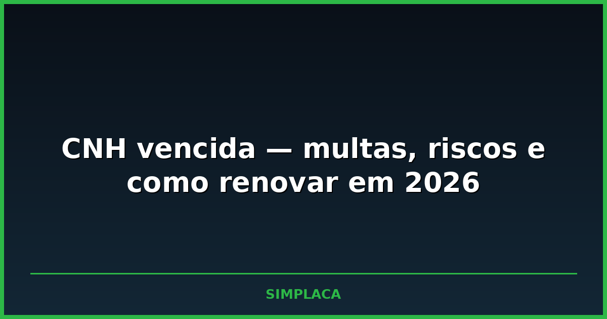 Carteira Nacional de Habilitação sobre a mesa ao lado de um calendário
