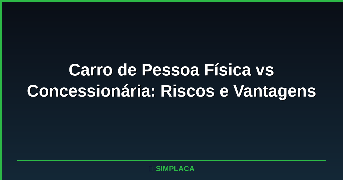 Comprador avaliando carro usado em negociação com vendedor particular