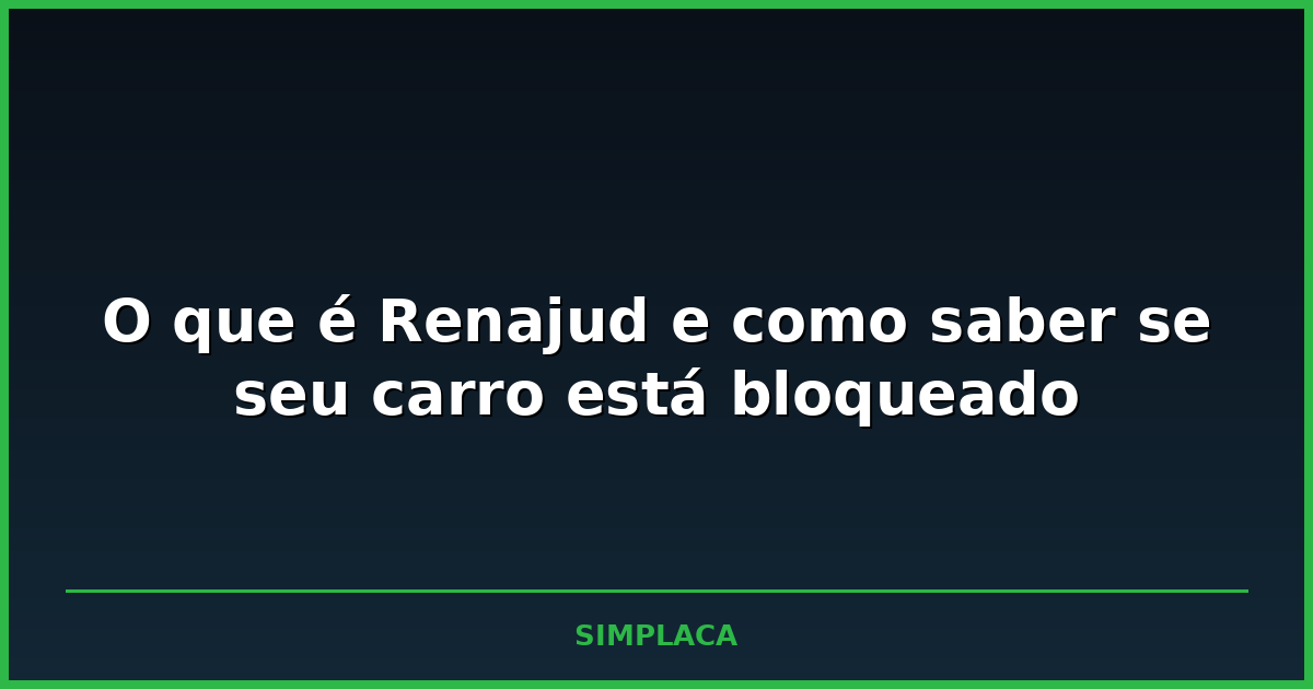 Documento de veículo com selo de restrição judicial sobre uma mesa de escritório