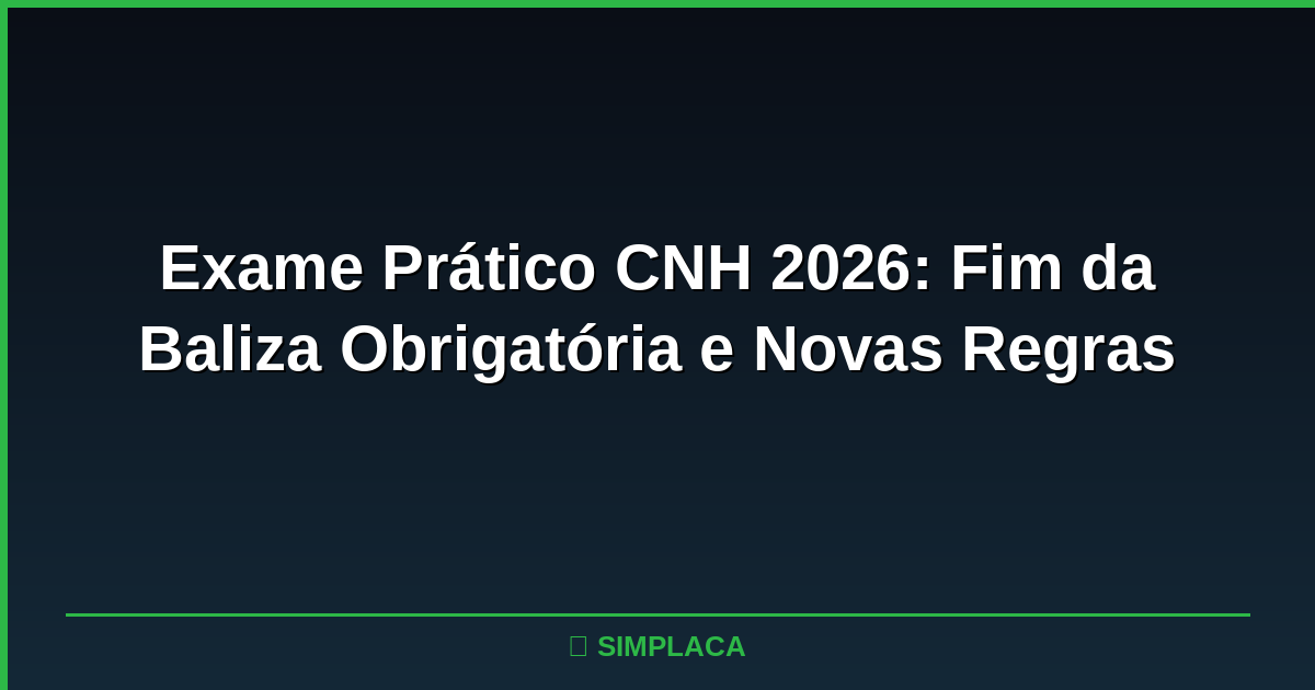 Candidato à CNH realizando manobra em veículo durante exame prático no Detran