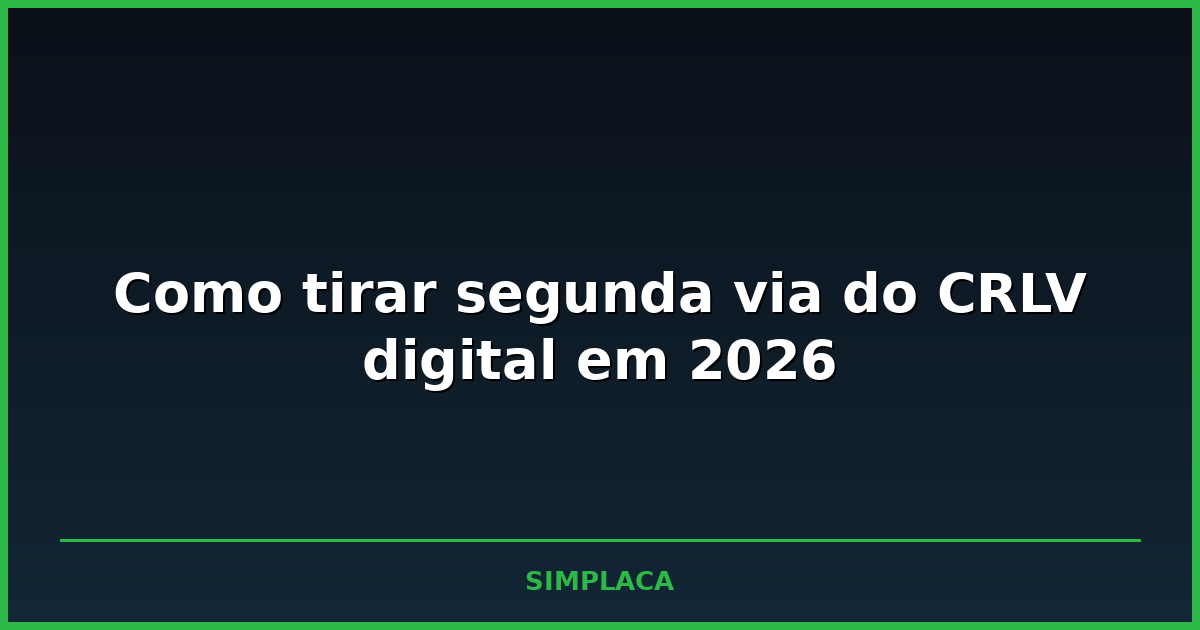 Tela de smartphone mostrando o aplicativo de documentos digitais de trânsito com o CRLV do veículo