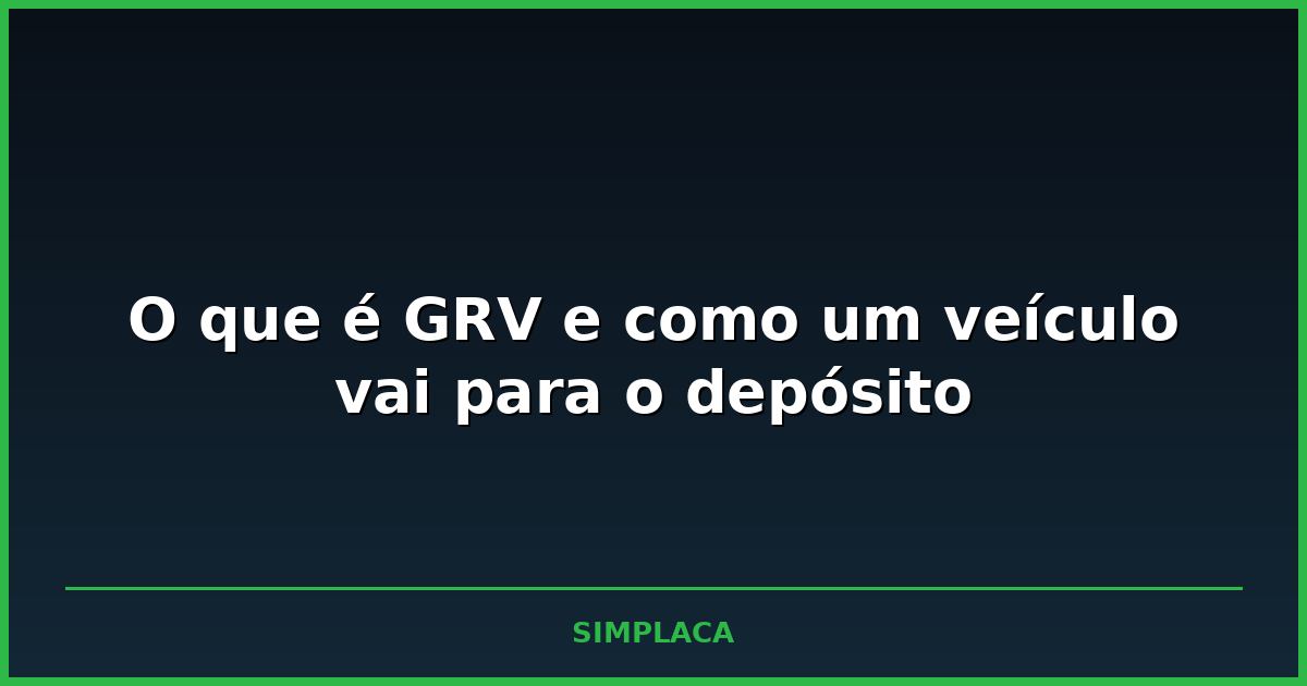 Guincho removendo veículo apreendido para depósito credenciado