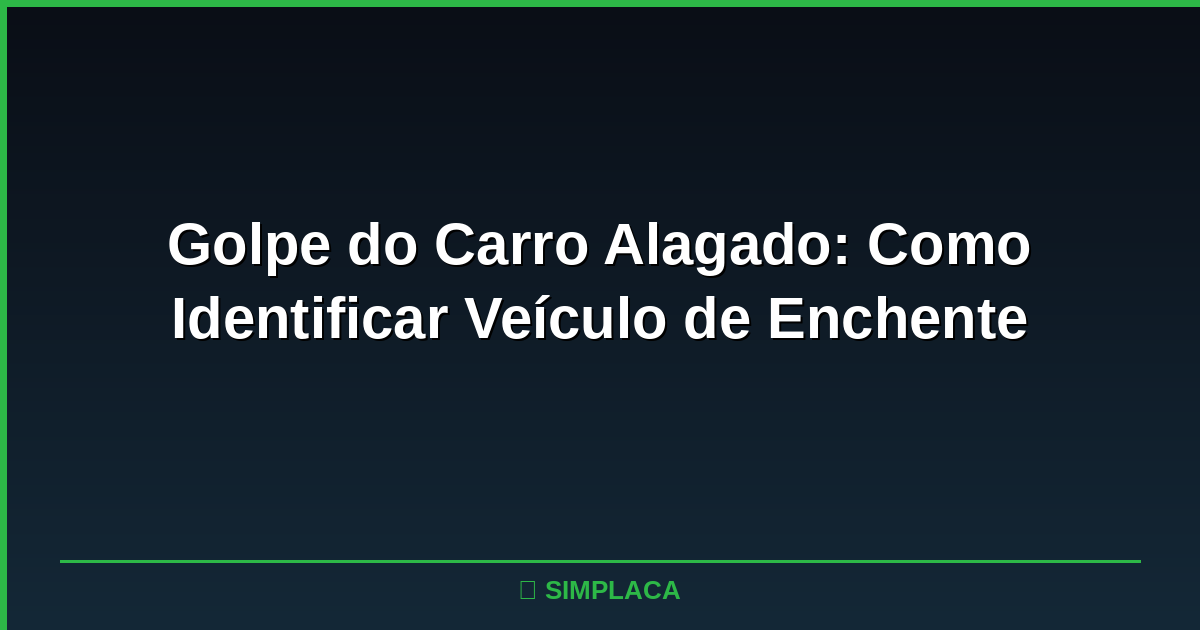 Carro submerso em alagamento urbano com água chegando às janelas
