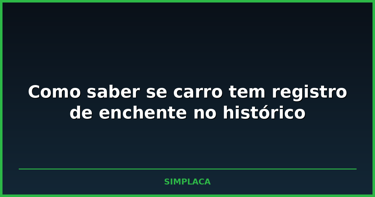Carro parcialmente submerso em enchente urbana