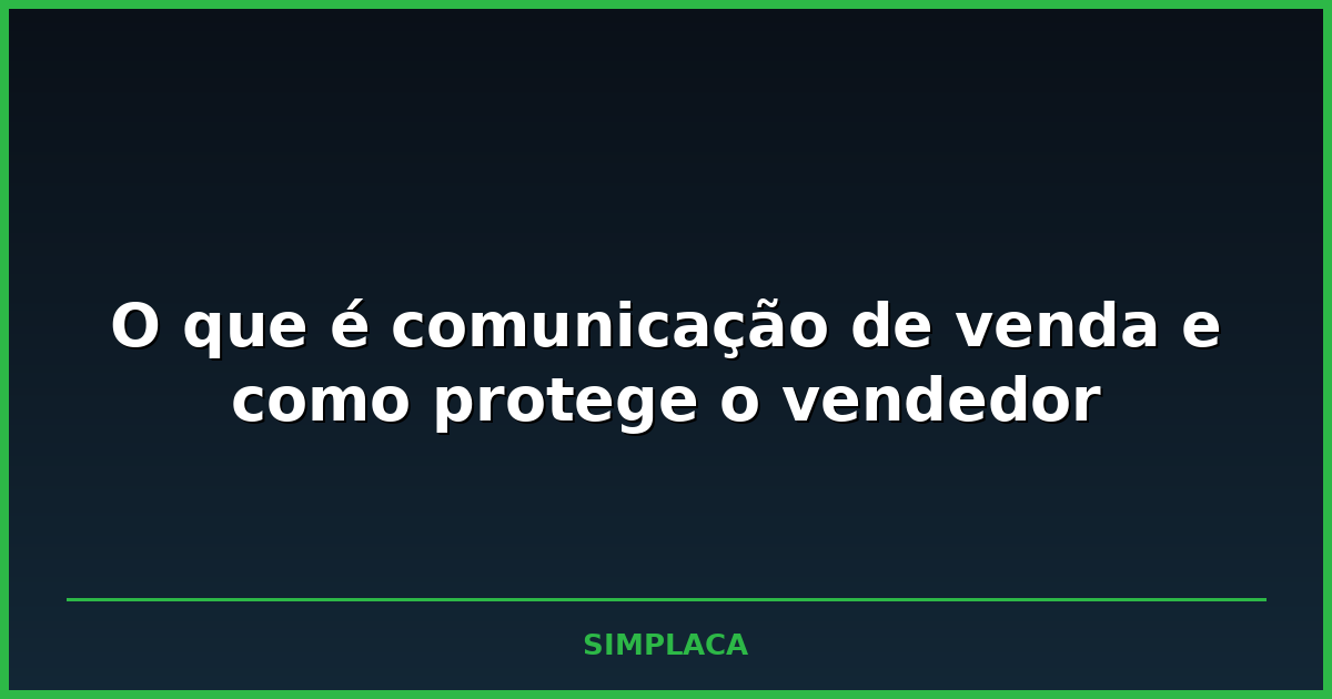Vendedor entregando documento de veículo assinado ao comprador