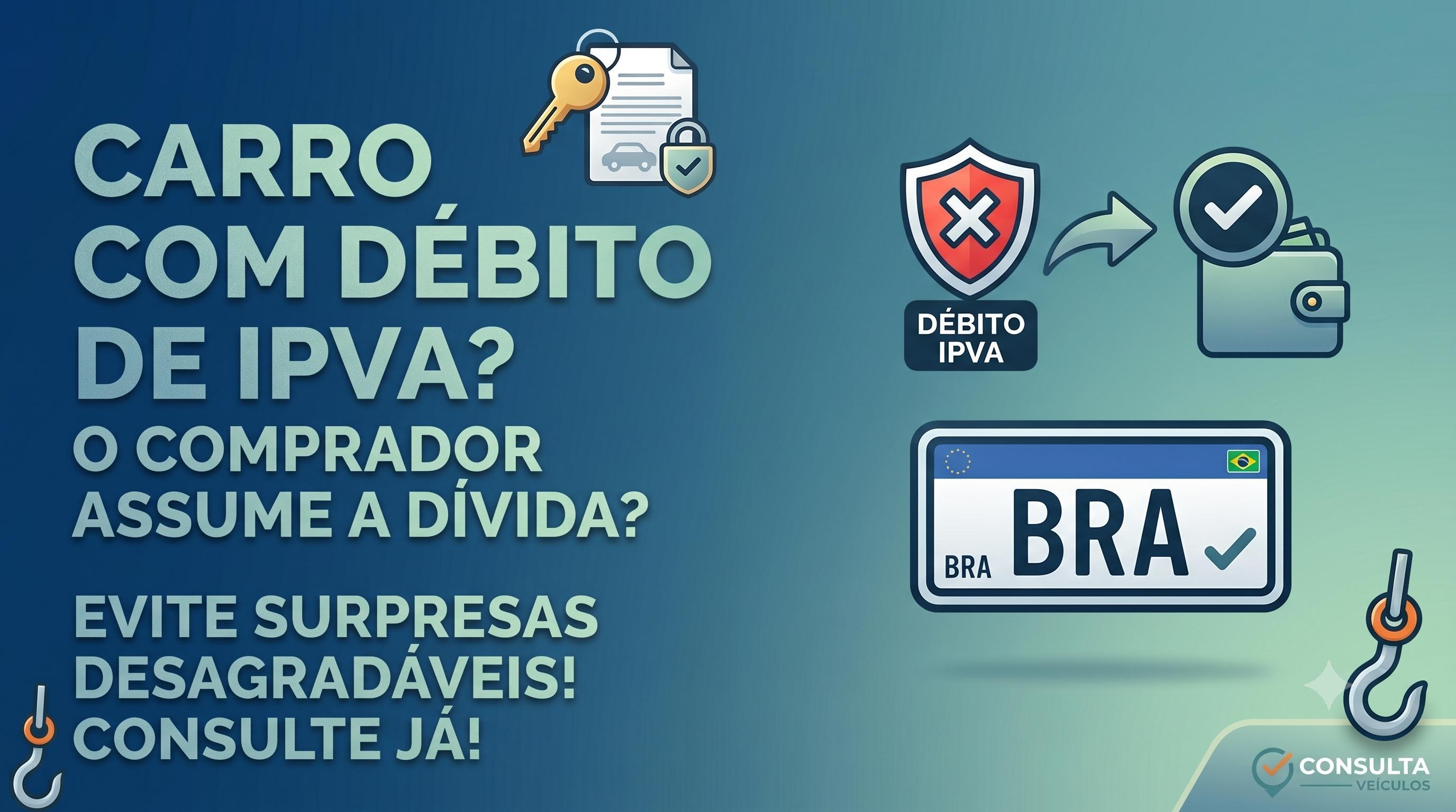 Carro com débito de IPVA atrasado quem paga o comprador ou vendedor