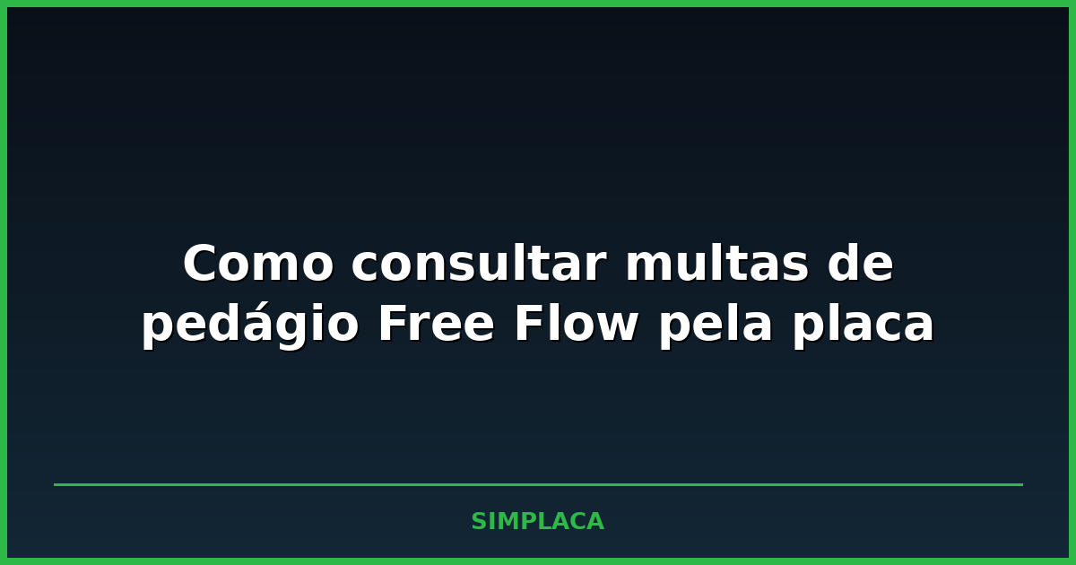 Pórtico de pedágio Free Flow com câmeras sobre a rodovia, sem cancela